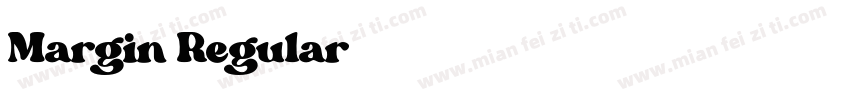 Margin Regular字体转换